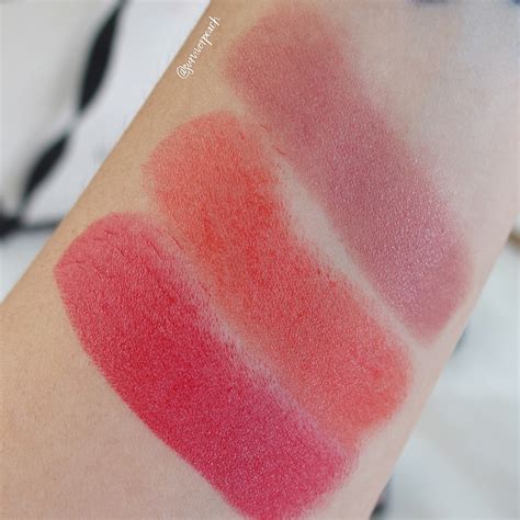 gucci matte lipstick swatches.